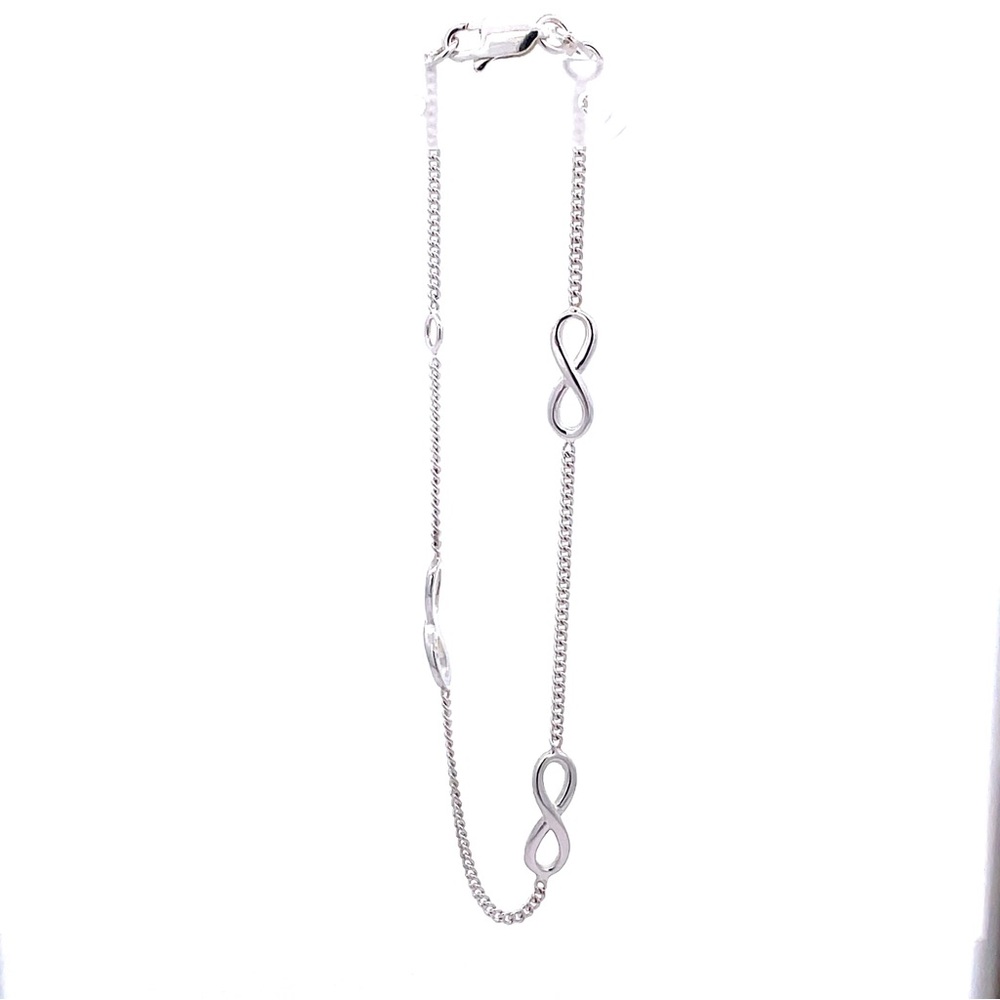 Sterling silver 925 Infinity Bracelet